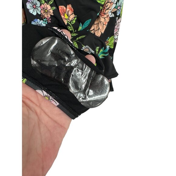 Swimsuits For All Floral Print Swimsuit Swimdress Black & Multicolor - Picture 4 of 13